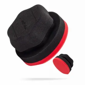 9011017 Maxshine Hex Foam Waxing Applicator Red