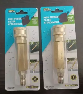 Sgy-pwa99 Maxx Professional Lot Of 2 Total Surface High Pressure Filter Attachments New