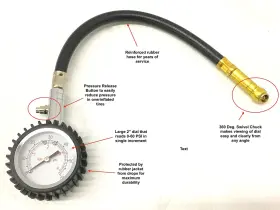 80759 Maxxhaul 817399017591 Pressure Gauge 60 Psi #2