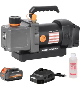 Mayoki 739608070817 Cordless 2.5cfm Vacuum Pump Kit Compatible With Dewalt 20v Max Battery 80w New