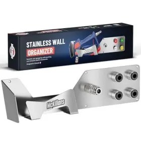 Mckillans 747465461518 Stainless Wall Organizer Pro - Swivel Gun And Foam Cannon Holder