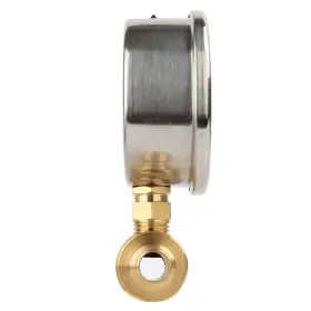 Measureman 716852765126 2-1/2 Inch Pressure Washer Gauge Kit 3/8 Quick Connect 0-6 #3