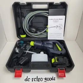 Pw-1-green Mecoc Cordless Pressure Washer 970psi Portable Power New