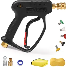 0103.7015.0 Mekoh High Pressure Washer Short Gun 5000 Psi 10.5 Gpm Industrial Power Wate