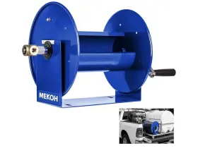 0105.0310.2 Mekoh Pressure Washer Hose Reel 150ftx3/8 New