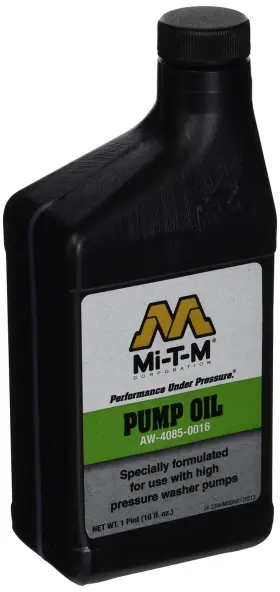 Aw-4085-0016 Mi-t-m 016977080167 Power Washer Pump Oil