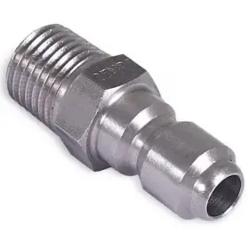 17-0002 Mi-t-m Quick-connect Coupler 1/4 X Max. Pressure 6 000 Psi