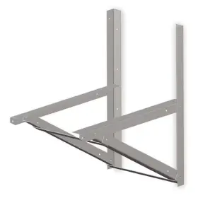 Aw-9501-0000 Mi-t-m Wall Mounting Bracket 2 Hx22 Wx36 In L Aw-9501-0000 Mi-t-m Wall Mounting Bracket 2 Hx22 Wx36 In L