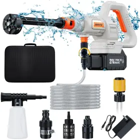 Mbbt24013 Mimyth Cordless Pressure Washer 1200psi Brushless White Power With