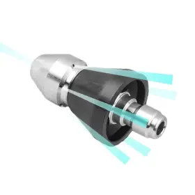 Mizorlie 681599152853 Pressure Washer Sewer Jetter Nozzle With Stainless Steel Durable Des