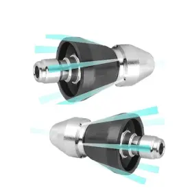 Nozzle1 Mizorlie 782589471029 2 Sets Pressure Cleaning Machine Sewer Front Nozzle And 6 Rear Nozzles