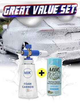 Mjjc 573104415026 S V3.0 - Foam Cannon With 1/4 Inch Quick Connector Adapter And 20oz Soap Kit New