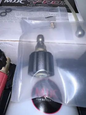Mjjc 573104415309 Foam Cannon Pro V2.0 With 1/4 Inch Pressure Washer Connector Thicker Snow #2