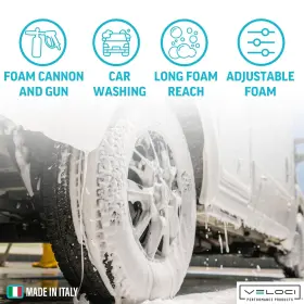 14.5014 Mtm Hydro Wide Mouth Pf22 Foam Cannon And Sg28 Trigger Gun Kit For Pressure W #3