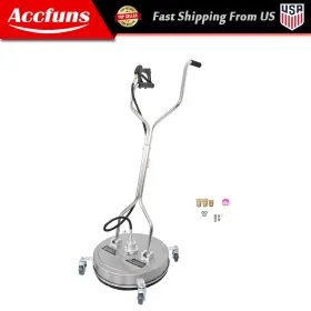 Bs20s Munirater 20 Inch Pressure Washer Surface Cleaner With Handles And Wheels Quick Connect