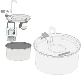 N A 609921750256 Kittyspout - Water Pump
