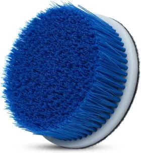 83-024 Nanoskin 5 Inch Carpet And Upholstery Rotary Brush With 1.5-inch Bristle - Blue