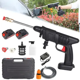 Newbeegoods 980595656175 Wireless High Pressure Car Washer Portable Wash Cleaner Machine Water Gun Us