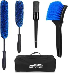 Wcb-5 Nikcosmk Wheel Brush And Rim Cleaner Tire Cleaning