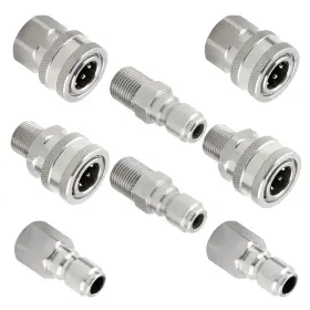 22360490 Ninefox 8 Pcs Pressure Washer Fittings 3/8 Inch Quick Connect Male