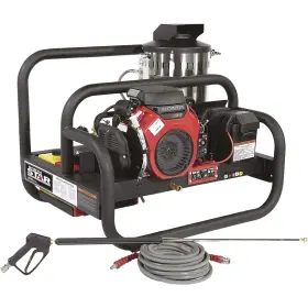 1507831 Northstar Gas Hot Water Commercial Pressure Washer Skid 4 000 Psi 4.0 Gpm