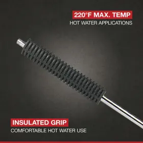 2967258 Northstar Chrome-plated Insulated Steel Pressure Washer Lance 4000 Psi 12.5 #3