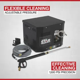 4315683 Northstar Electric Cold Water Total Start/stop Stationary Pressure Washer 1500 #2