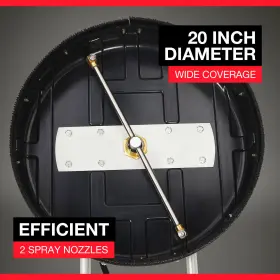 4410509 Northstar Pressure Washer Surface Cleaner 20 Inch 5000 Psi 8 Gpm Stainless #3