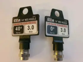 Northstar 682491086123 1/4 Inch Pressure Washer Spray Nozzle Size 3.0 And 40 Degree