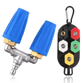 1023664 Nqeuepn Dual Turbo Nozzle Pressure Washer And 5 Tips Rotating With