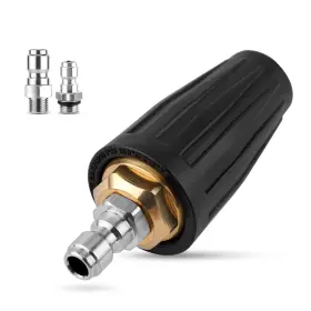 105521 Nqeuepn Turbo Nozzle Pressure Washer With 1/4ftft 3/8ftft Stainless Steel Quick C
