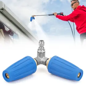 Tip1 Nsioutlet 600609578285 4000psi Original Pressure Washer Rotating Dual Turbo Nozzle Tip1/4 Inch 4-6gpm