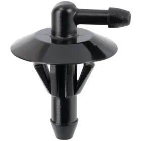 Qt1403 Oautoo 10pcs Windshield Washer Hose Connector Elbow Type 10 Count Black