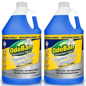 Odoban 445031259240 Pro Pressure Wash Soap Concentrate 1 Gal 2-pack For Siding And Concrete Cleaning
