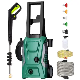2030 Ohhani 680358177687 Electric Pressure Washer Psi 2.4 Gpm 220v 32 Ft Hose Foam