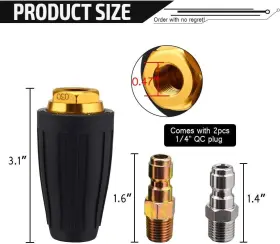 Pd-23306 Onebom Turbo Nozzle 3000psi Max 3.0gpm Spray #2