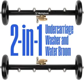 Outdoor Power Equipment 711181832044 Universal 16 Inch Pressure Washer Undercarriage Cleaner And Water Broom Attachmen