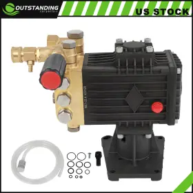Ou11268268175064parts Outstanding-carparts Psi 4.76 Gpm Triplex Pump 1 Hollow Shaft Pressure Power Washer 3600