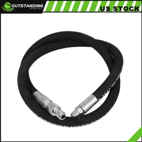 Ou180206parts Outstanding-carparts Pressure Washer Whip Hose 4 Ft X 3/8 Inch Reel Connector For