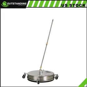 Ou180516parts Outstanding-carparts 19 Inch Pressure Washer Surface Cleaner With 4 Wheels Stainless Steel Housing