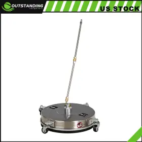 Ou180522parts Outstanding-carparts 16.5 Inch Pressure Washer Surface Cleaner Stainless Steel Power Attachment