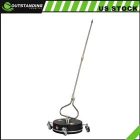 Ou180524parts Outstanding-carparts 13.7 Inch High Pressure Washer Surface Cleaner Stainless Steel 4000 Psi