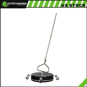 Ou180525parts Outstanding-carparts 15 Inch Pressure Washer Surface Cleaner 4000psi With 2 Extension Wand Attachment Kit