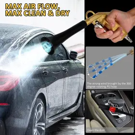 Pq001 Oykaige Car Cleaning Gun - High Pressure Air Detailing Kit With Interior #3