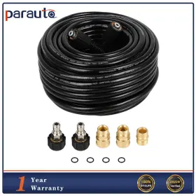 Pa18030ra220b Parautostore 100ft High Pressure Washer Hose 3200 Psi M22-14mm Power Extension