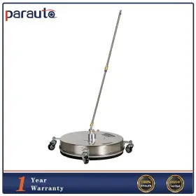 Pa18038ra516u Parautostore 18 Inch Pressure Washer Surface Cleaner With 4 Wheels 4000 Psi 2 Extension Wand