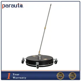 Pa18068ra523s Parautostore 18.5 Inch Black Pressure Washer Surface Cleaner With Wheels 4000 Psi Extension Wand