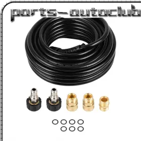 Pac180186part Parts-autoclub 50ft 3200psi Replacement High Pressure Power Washer Hose 3/8 Inch With M22