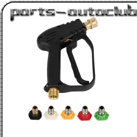 Parts-autoclub Pac180203part Short Pressure Washer Gun With M22-14mm Inlet Stubby High Handle