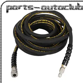 Pac180214part Parts-autoclub 4000 Psi Pressure Washer Hose Hot/cold Water 1/4 Inch Kink Wear With 3/8 Quick